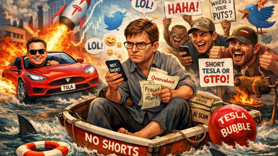 Twitter Trolls Expose Michael Burry’s “All Bark, No Bite” Take on Tesla