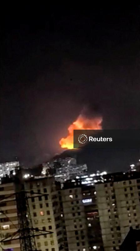 Venezuela blames explosions on US "military aggression"