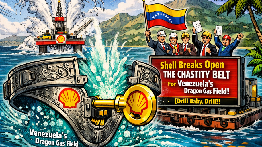 Shell Breaks Open The Chastity Belt For Venezuela’s Dragon Gas Field (Drill Baby, Drill!)