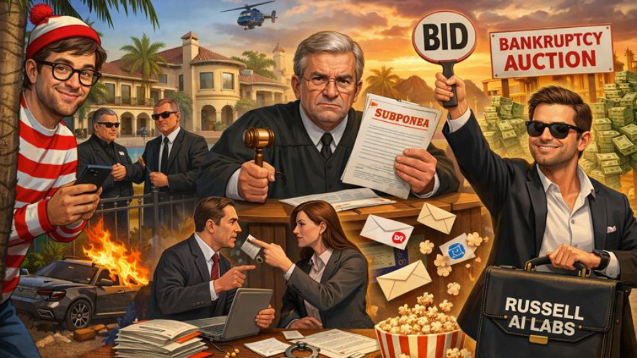 Luminar Accuses Founder of Playing Where’s Waldo? With the Court… While Plotting a Comeback Bid