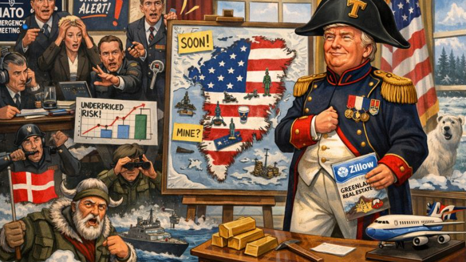 NATO Calls Emergency Meeting After Trump Activates Napoleon Mode Over Greenland
