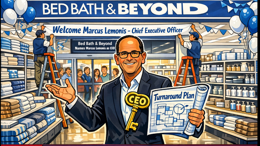 Bed Bath & Beyond Names Marcus Lemonis as Chief Executive Officer