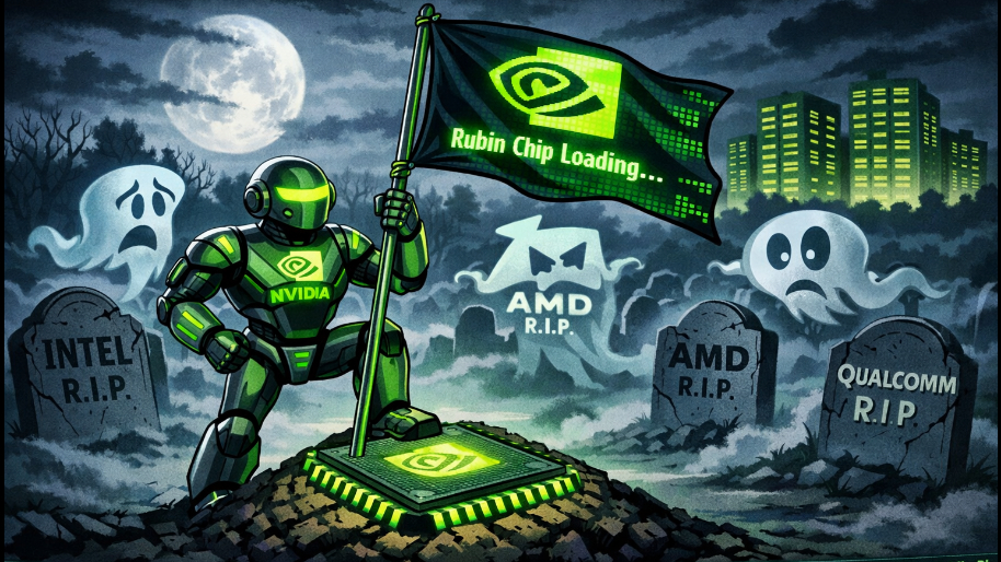 Semi Makers Just Watched Nvidia Plant Flags In Their Graveyards (Rubin Chip Loading…)