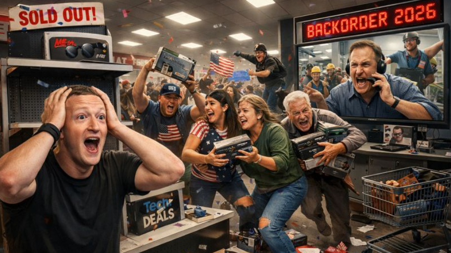 Zuckerberg Pauses World Tour After U.S. Shoppers Obliterate AI Glasses Inventory in Record Time