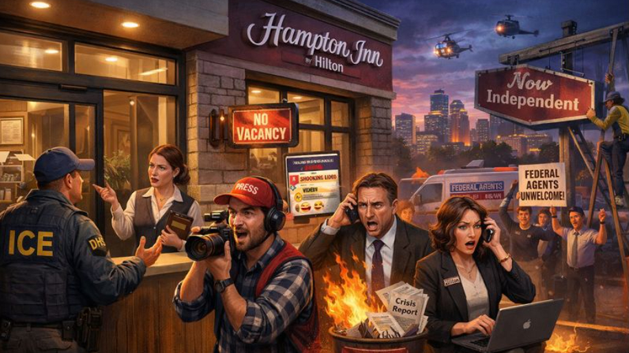 “No Room at the Inn” Becomes a Corporate Crisis After Minnesota Hilton Denies Rooms to DHS