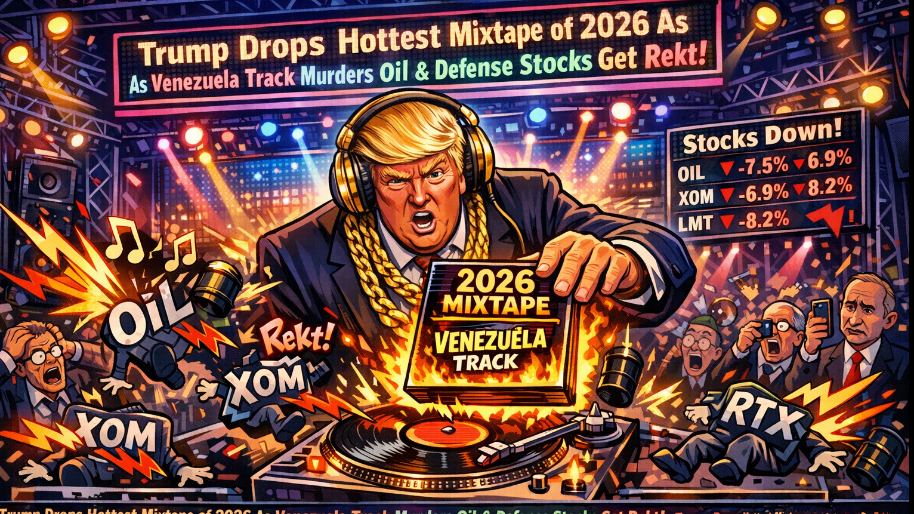 Trump Drops Hottest Mixtape of 2026 As Defense Stocks Get Rekt
