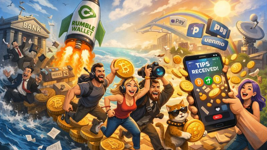 Rumble Turns to Crypto for Creator Payments, Cutting Banks Out of the Loop