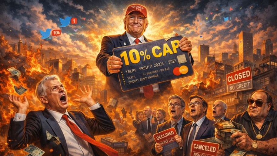 Bill Ackman Enters Twitter Meltdown Mode After Trump Demands a 10% Credit Card Cap