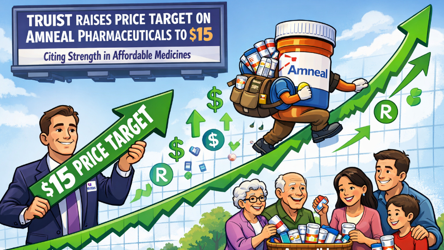 Truist Raises Price Target on Amneal Pharmaceuticals to $15, Citing Strength in Affordable Medicines