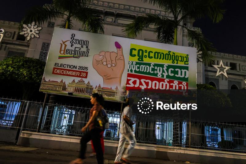 Myanmar votes in second phase of military-run election