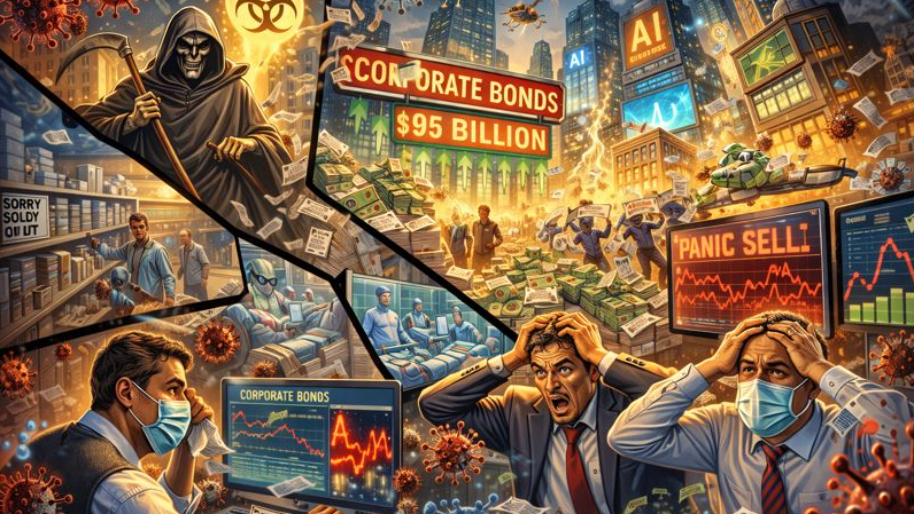 Pandemic Deja Vu Returns as Companies Unleash Biggest Borrowing Blitz Since 2020