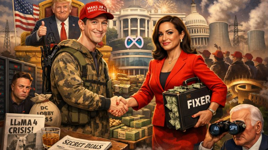Zuck Enters Full MAGA Mode as Meta Hires a Trump Certified Fixer for the AI Arms Race