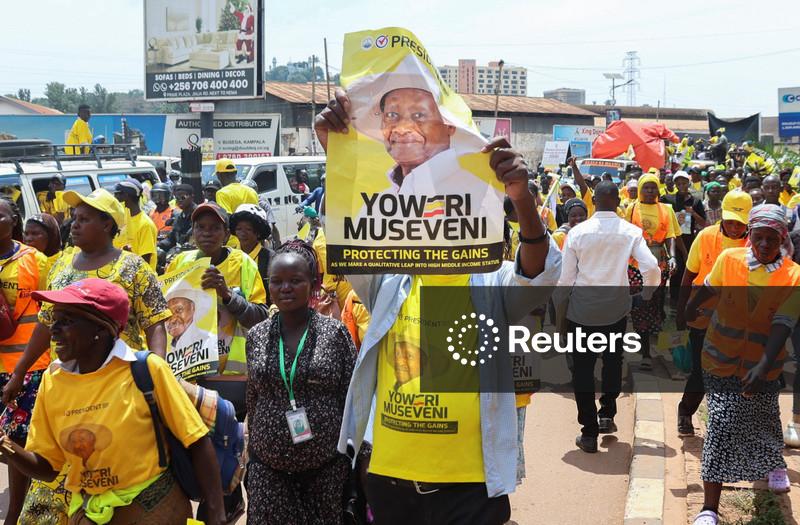 Uganda shuts down internet ahead of election, orders rights groups to halt work
