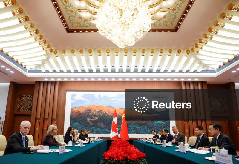 China, Canada move to reset ties as Carney visits