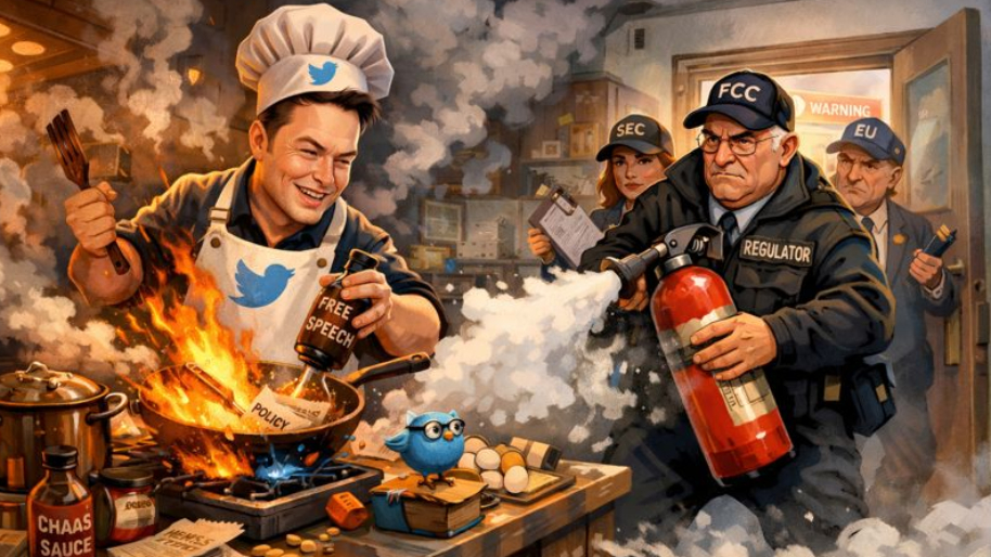 Elon Lets Grok Cook… Regulators Show Up With the Fire Extinguisher