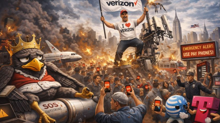 CrowdStrike Loses the “Hall of Shame” Crown as Verizon Knocks a Million Phones Into SOS Mode
