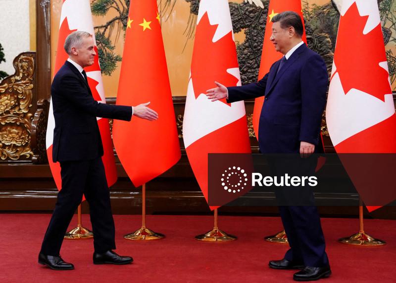 Canada, China set for 'historic' gains from new partnership, Carney says