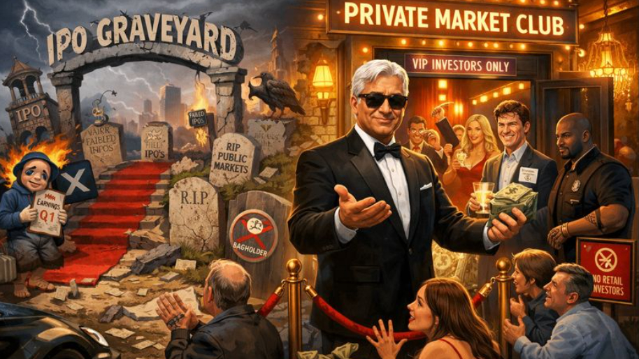 Jamie Dimon Declares IPO Season Officially Over… Opens the Private Markets Escape Hatch