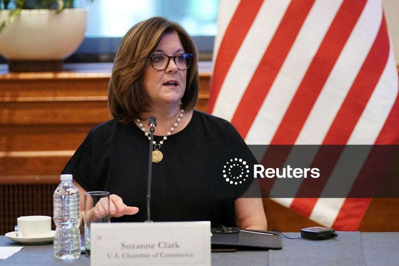 Analysis-American CEOs push back on Trump ... mildly