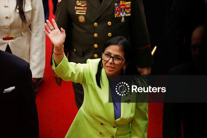 Venezuela's new leader, facing internal division, moves to tighten her grip on power