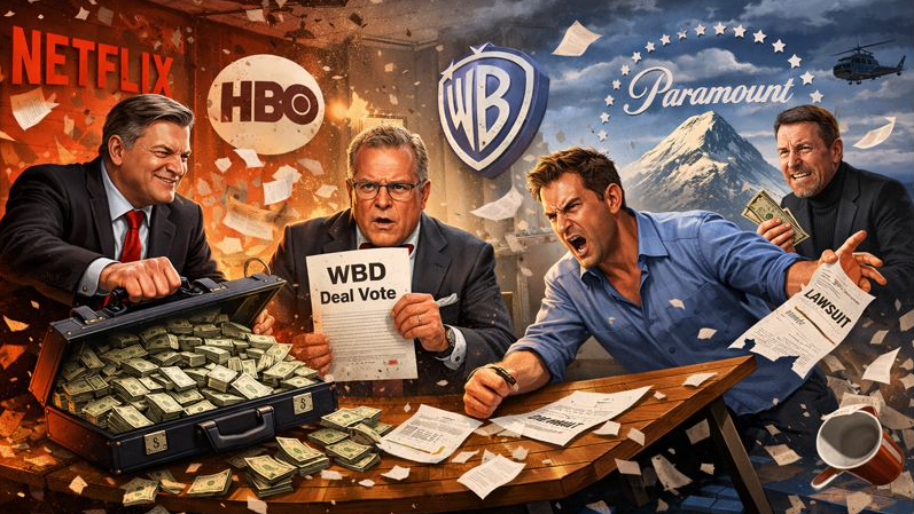 Paramount’s Takeover Math Stops Mathin After Netflix Turns WBD Into a Cash-Only Fight