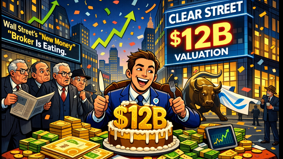 Clear Street Just Hit a $12B Valuation (Wall Street’s “New Money” Broker Is Eating)