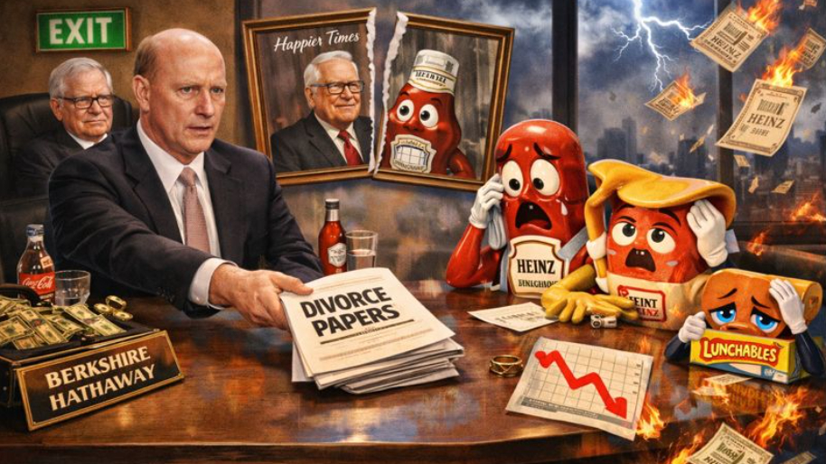 Berkshire Serves Divorce Papers to Kraft Heinz After a 13-Year Pantry Marriage… Shares Get DUMPED