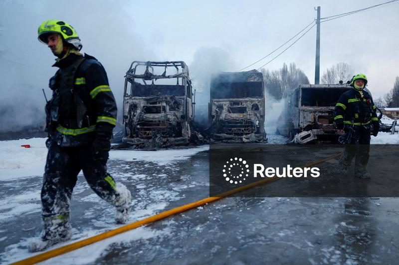 Russian air attack on Ukraine knocks out power for millions