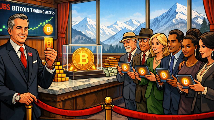UBS Eyes Bitcoin Trading Access for Select Private Banking Clients