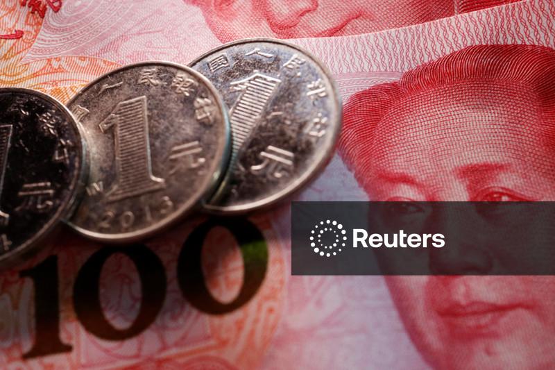China's yuan hits 32-month high as PBOC carefully lifts midpoint