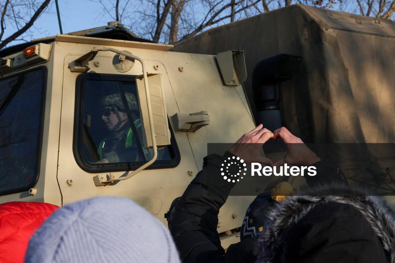 Thousands demonstrate in Minnesota and across US to protest ICE