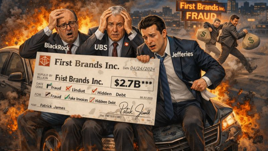 BlackRock, UBS, and Jefferies Get Left With a $2.7B Check After First Brands Dines and Dashes