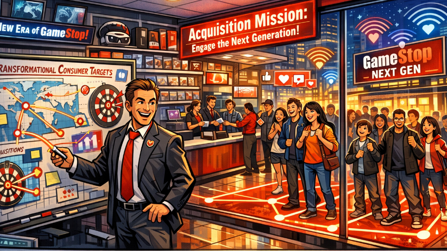 GameStop Signals Ambition for Transformational Consumer Acquisition