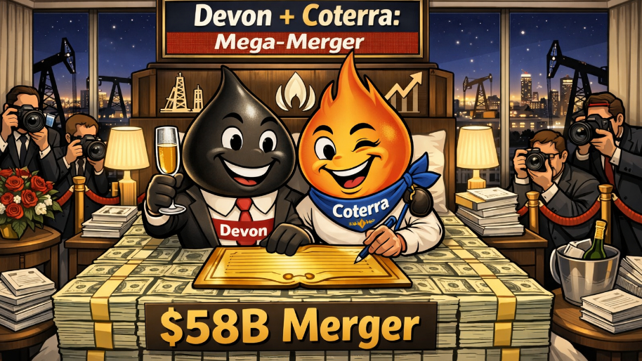Devon Gets in Bed with Coterra For Massive $58B Merger