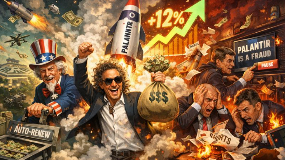 Palantir Pops 12% As Q4 Numbers Confirm Uncle Sam’s AI Spend Is Still on Auto-Renew