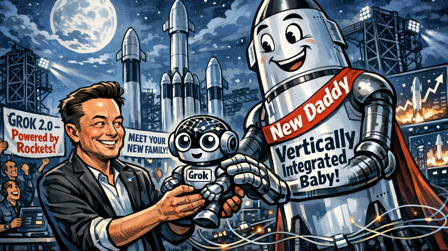 Elon Gives Grok A New Daddy (Spoiler: He Has Rockets)