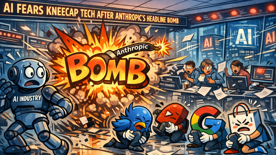 AI Fears Kneecap Tech After Anthropic’s Headline Bomb +  Elephants & Donkeys Makeup Over Shutdown