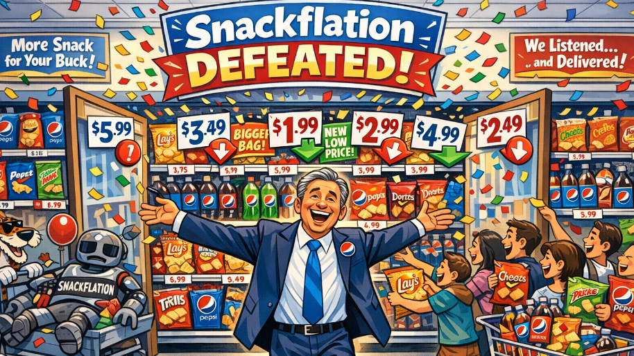 Pepsi Gives The People What They Want After Killing Snackflation…