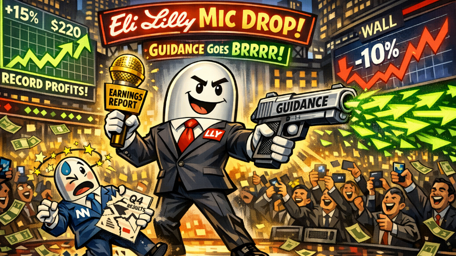 Eli Lilly Pistol Whips Novo After Earnings Mic Drop (Guidance Goes Brrrr)