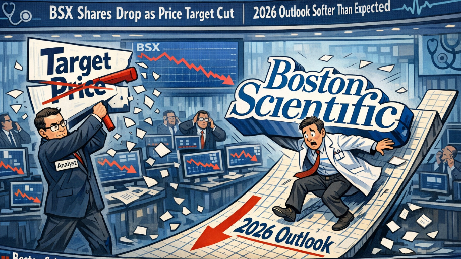 Boston Scientific Shares Slide as Analyst Cuts Price Target on Softer 2026 Outlook