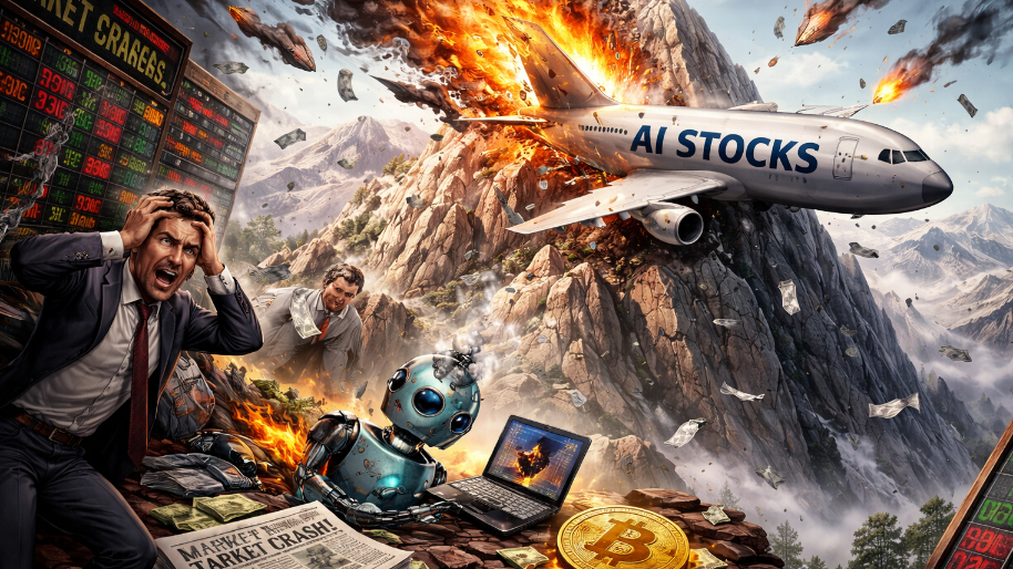 Final Tally: AI’s $1 Trillion Hangover Hits as Growth Stocks Fly the Market Straight Into a Mountain