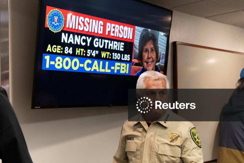 Arizona sheriff says Nancy Guthrie presumed to 'still be out there' alive