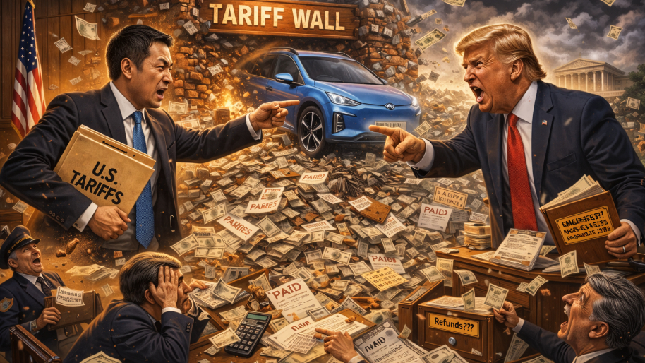 BYD Takes Trump’s Tariffs to Court in a High-Risk Legal Fight That Could Trigger a Refund Frenzy