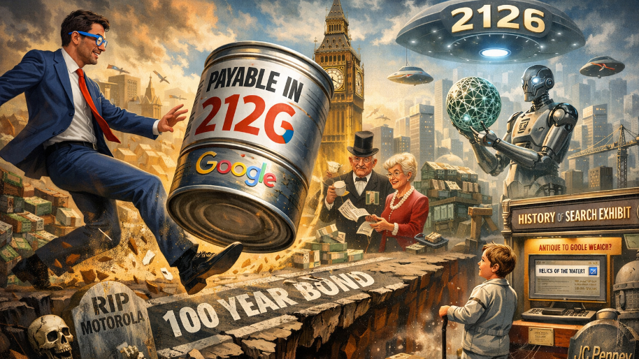 Google Kicks the AI Can Into the Next Century With an INSANE 100-Year Debt Experiment