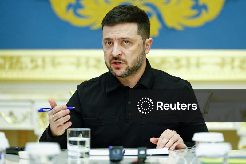 Ukraine's Zelenskiy intends to announce election plan on February 24, FT reports