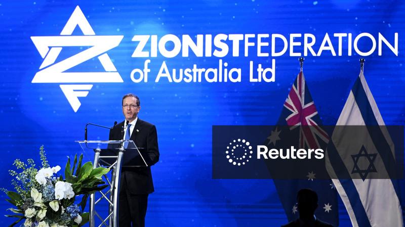 Protests expected on Israeli President Herzog's last day in Australia