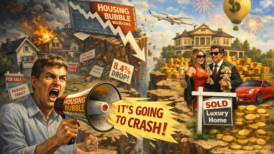 Housing Crash Chatter Returns After 8.4% Sales Slide… But Record Prices Refuse to Crack