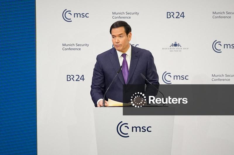 Rubio strikes constructive tone but persists in US criticism of European allies