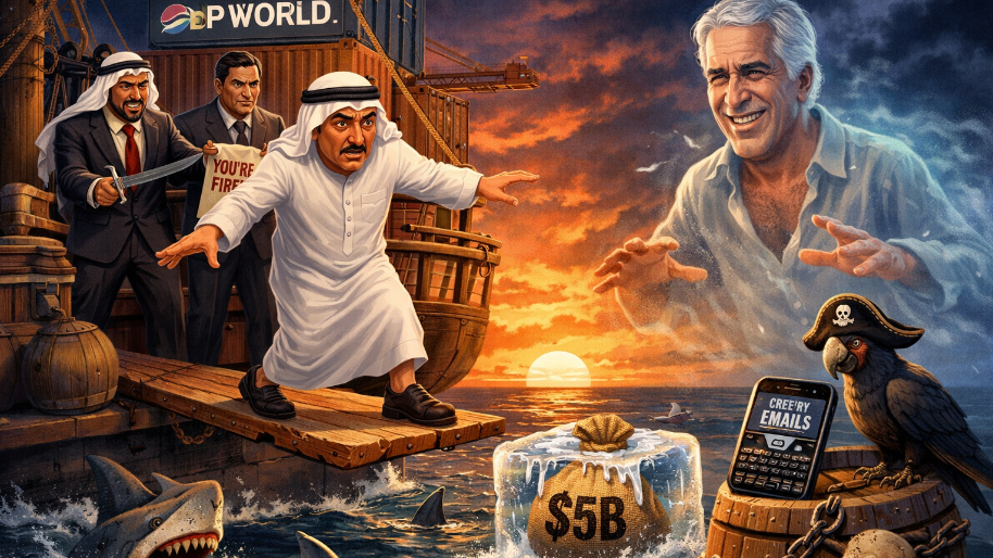 DP World Tells Their CEO to Walk The Plank After Epstein’s Ghost Triggers a $5B Funding Freeze
