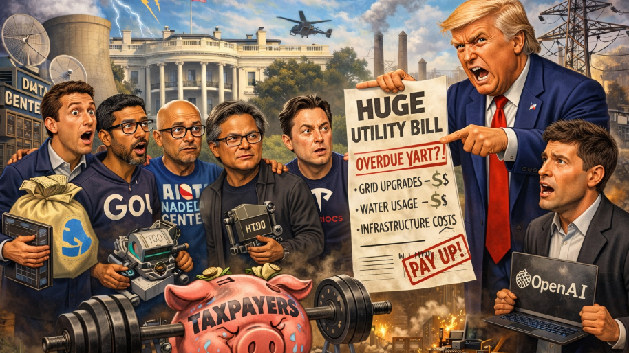 White House Eyes $15B Grid Funding Plan That Could Require Big Tech to Internalize Energy Costs